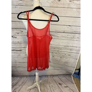 Victoria Secret Red Leopard Print Size Small